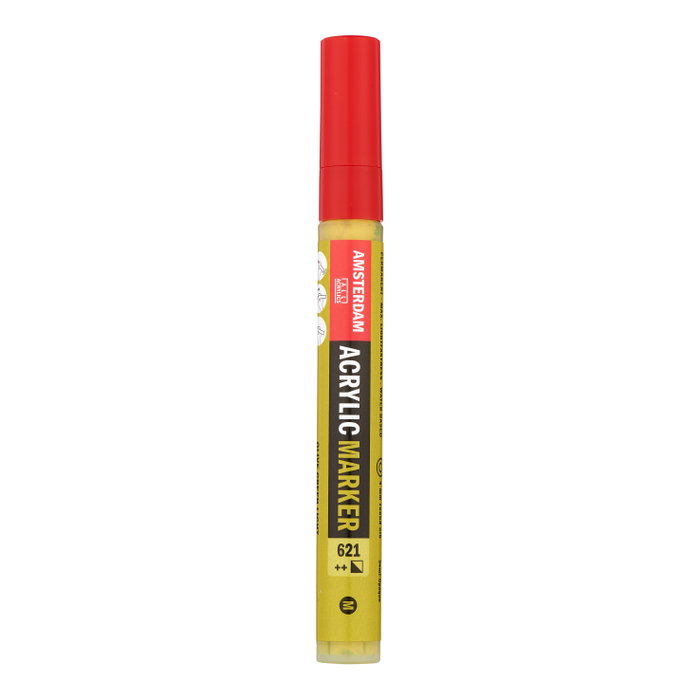 Amsterdam Marqueur Acrylique Pointe Fine 4 mm Vert Olive Clair 621 Amsterdam Marqueur Acrylique Pointe Fine 4 mm Vert Olive Clair 621